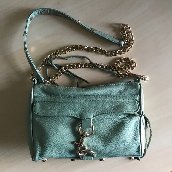 Rebecca Minkoff Mini Mac in Teal - Picture 3 of 12